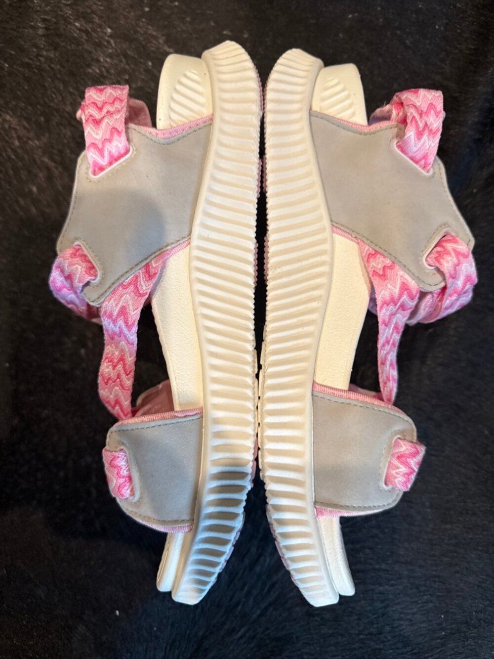 Kuailu Sandals Women’s Orthopedic Plantar Fasciitis Support Sz 8.5 Pink Walking - Picture 5 of 7